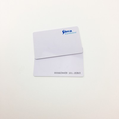 125Khz Rfid Blank Card Access Control Proximity Rfid  Card