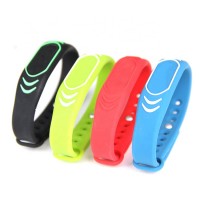 RFID silicone bracelet wristband Identification for Events/festivals/wedding/parties/park